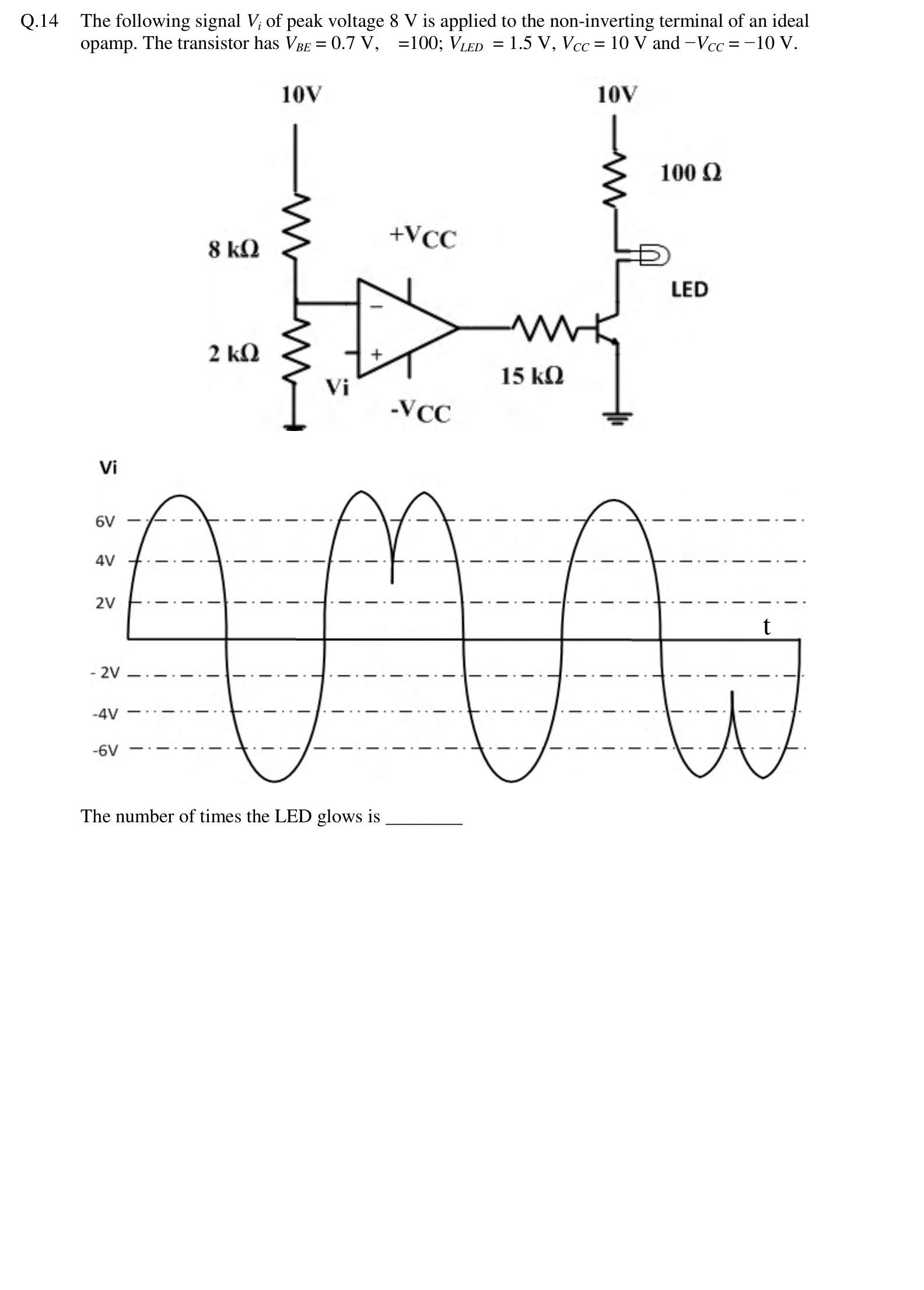 Diagram for GATE 2016 EC question 24