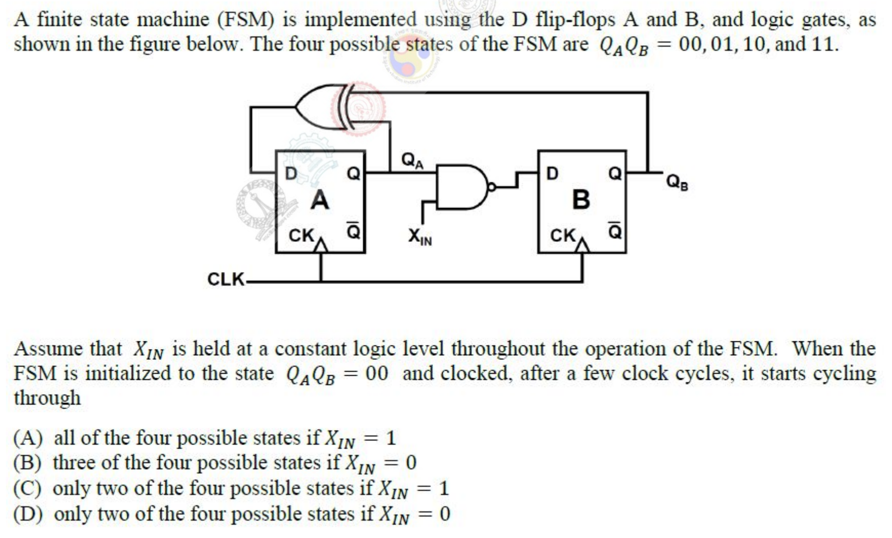 Diagram for GATE 2017 EC question 56