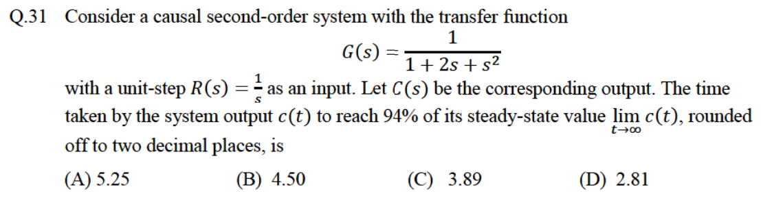 Diagram for GATE 2019 EC question 40