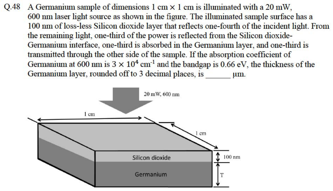 Diagram for GATE 2019 EC question 58