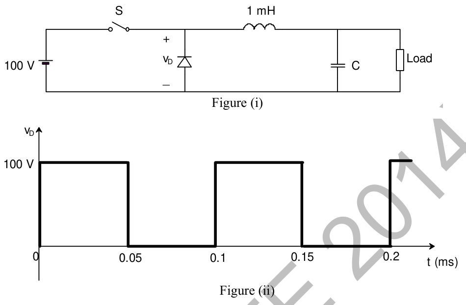 Diagram for GATE 2014 EE (EE1) question 64