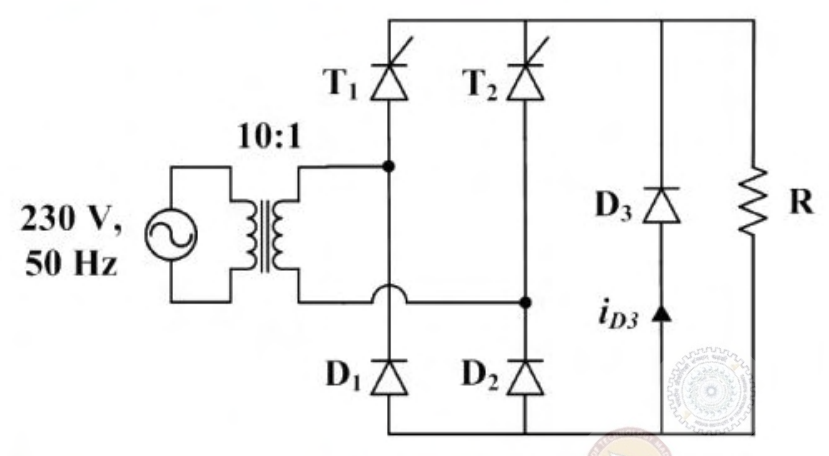 Diagram for GATE 2017 EE (EE2) question 26