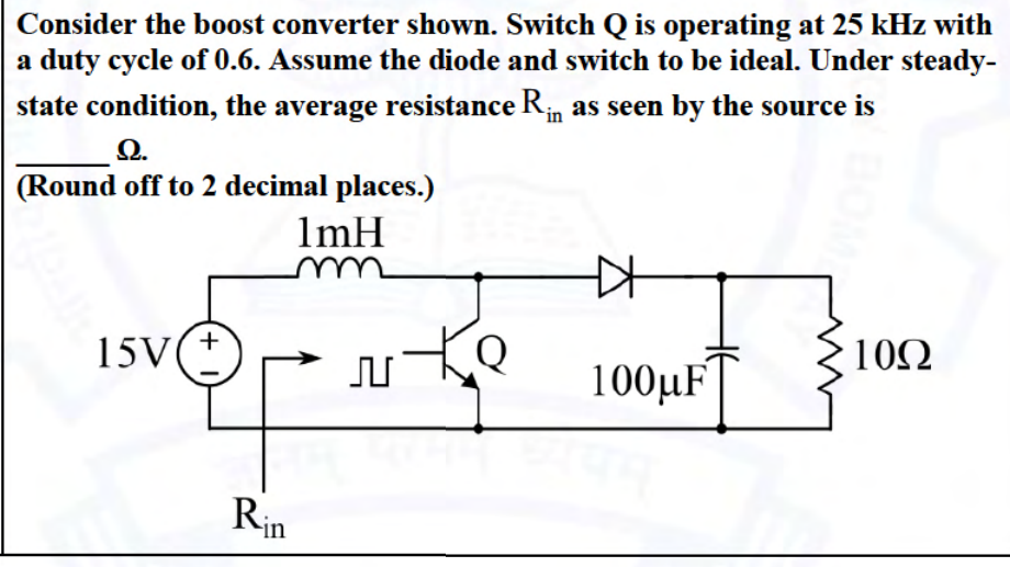 Diagram for GATE 2021 EE question 63