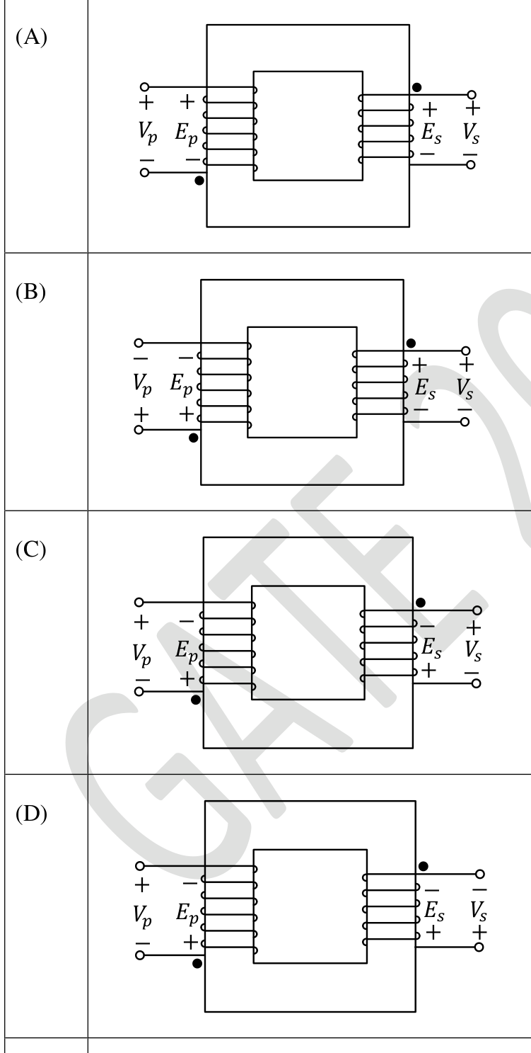 Diagram for GATE 2024 EE question 18