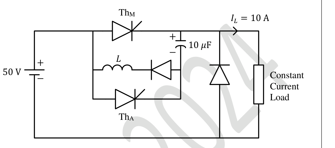 Diagram for GATE 2024 EE question 35