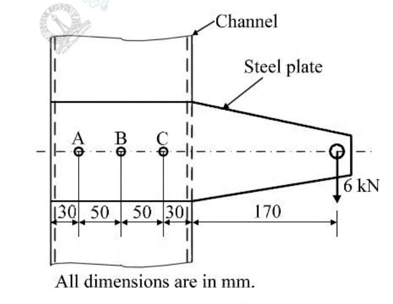 Diagram for GATE 2017 ME (ME2) question 45