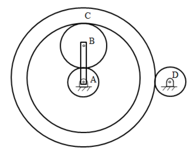 Diagram for GATE 2018 ME (ME1) question 40
